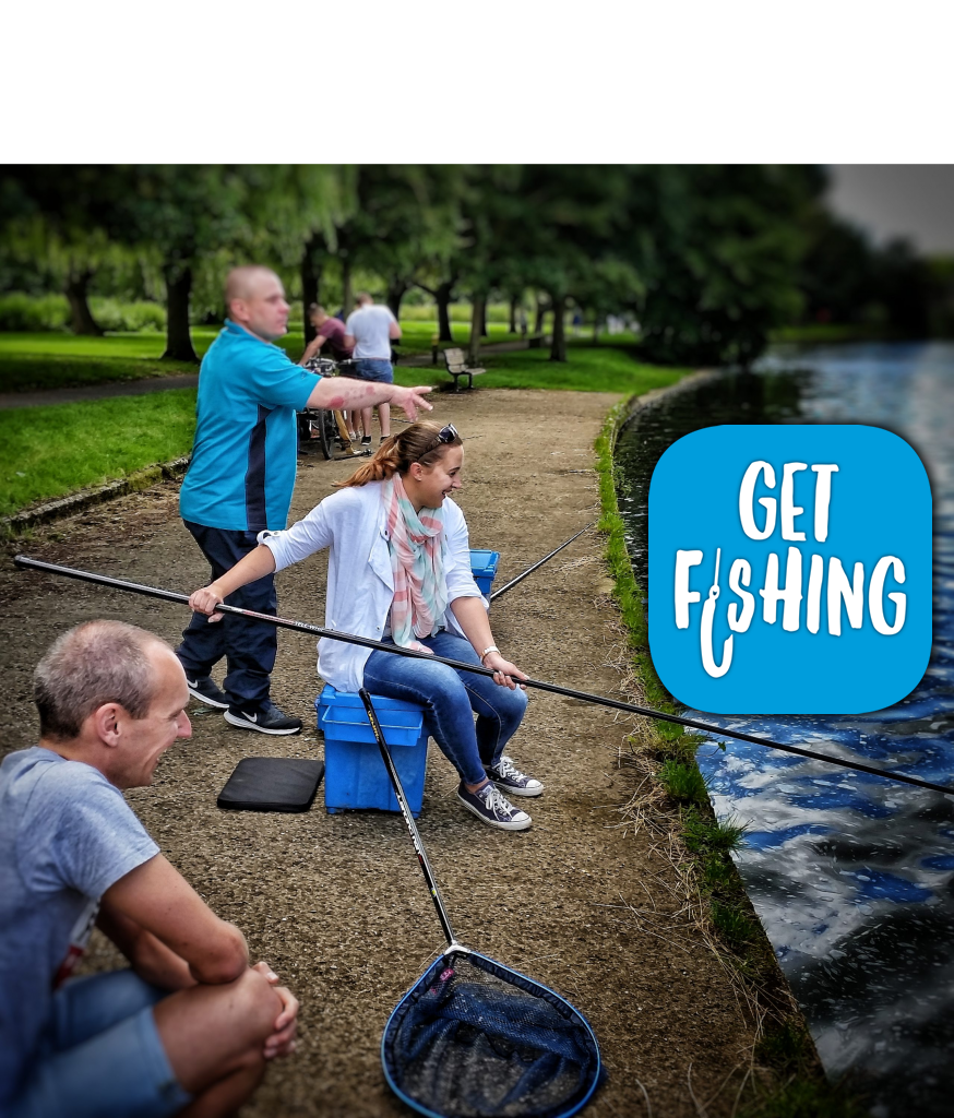 Get Fishing | Beginner fishing event with Get Fishing logo