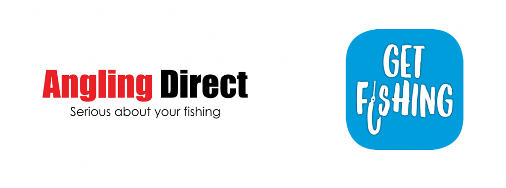 Angling Direct and Get Fishing Partnership Logos