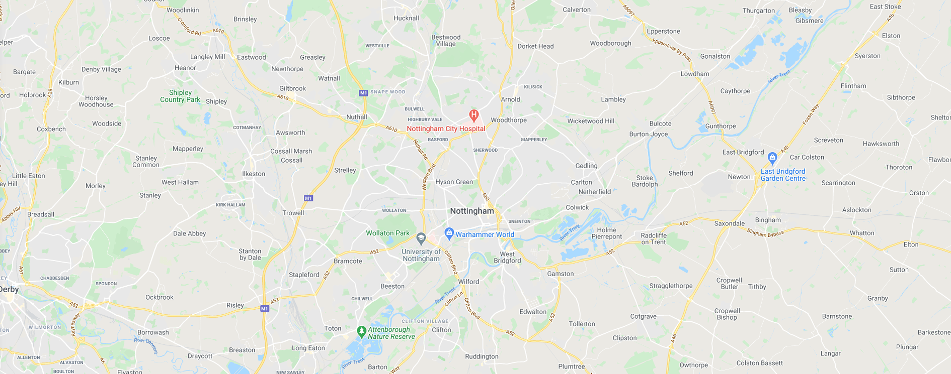 Get Fishing | Map East Midlands England