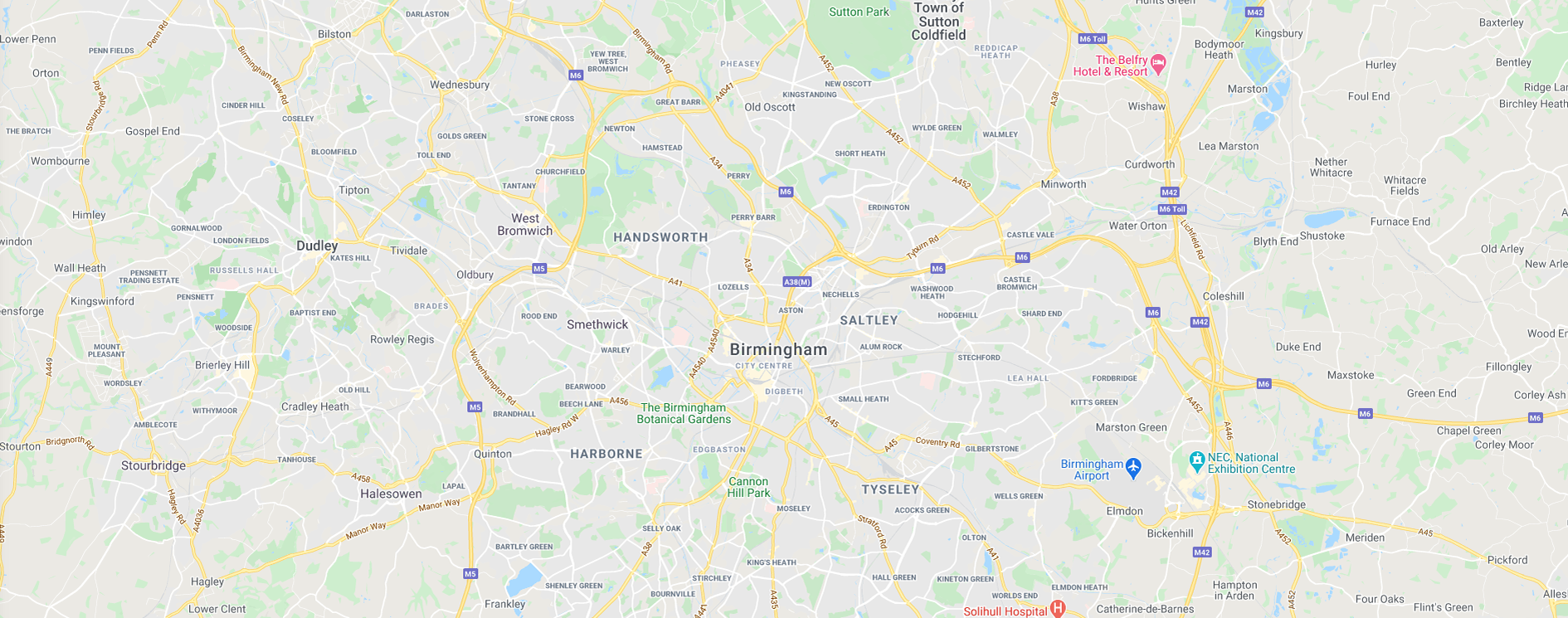 Get Fishing | Map West Midlands England