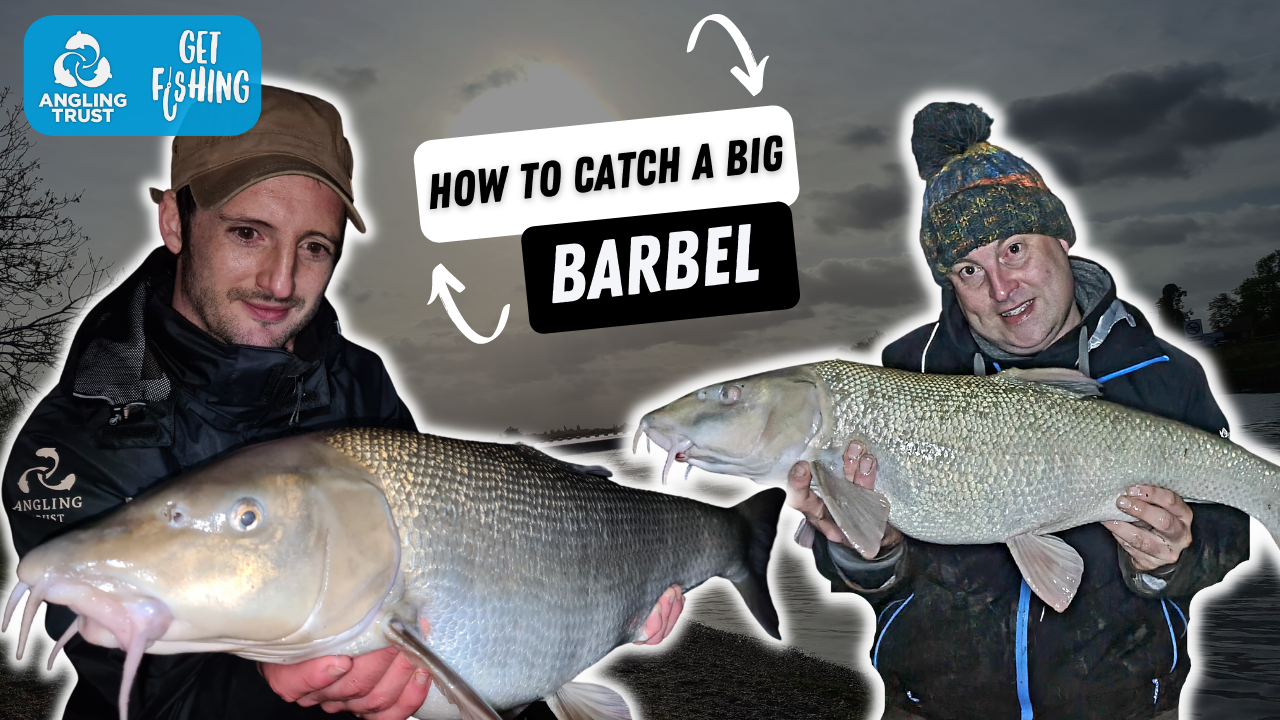 How To Catch A BIG Barbel | Cromwell Weir | Get Fishing TV