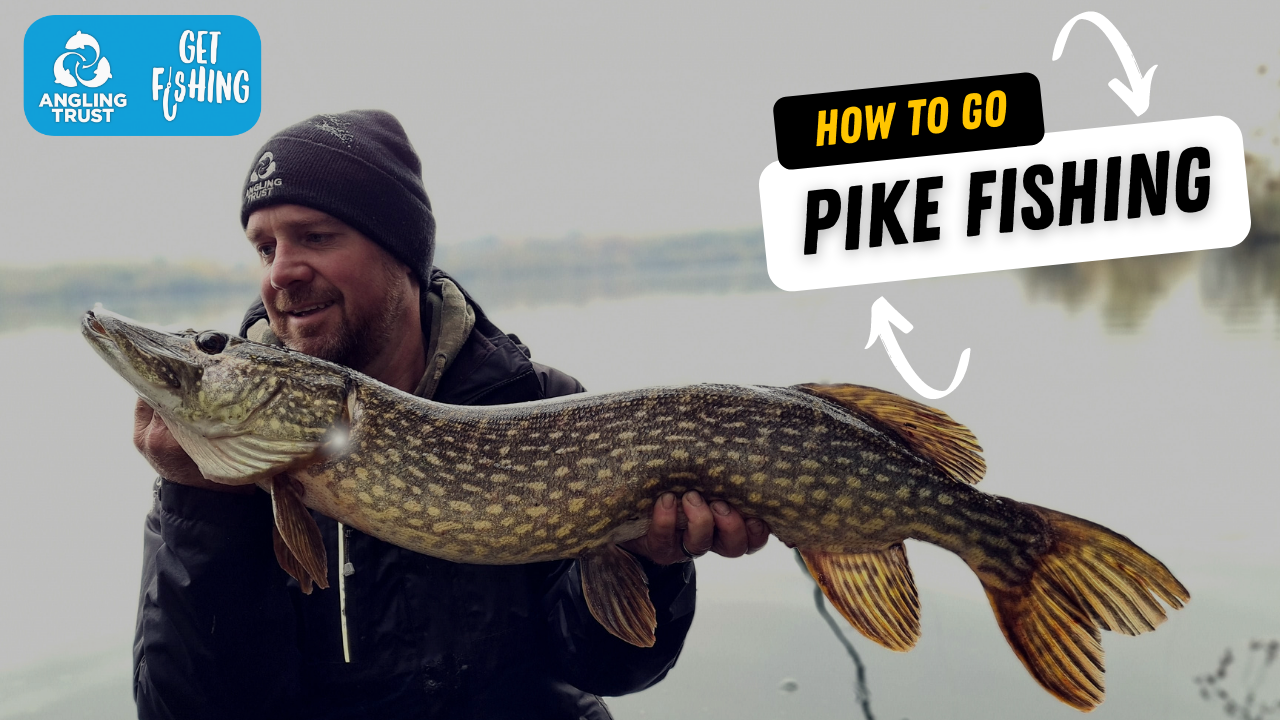 Get Fishing | Dean Asplin pike fishing YouTube still